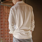 和紙コットン リラックス シャツ(UNISEX) -Off White