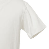 和紙コットン クルーネック Tシャツ-Off White