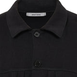 和紙コットン リラックス ジャケット(UNISEX)-Black