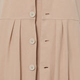 和紙コットン リラックス ジャケット(UNISEX)-Pink Beige