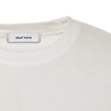 和紙コットン クルーネック Tシャツ(UNISEX)  - Off White