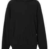 和紙コットン フーディ(UNISEX)-Black