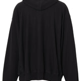 和紙コットン フーディ(UNISEX)-Black