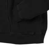 和紙コットン フーディ(UNISEX)-Black