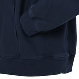 和紙コットン フーディ(UNISEX)-Navy