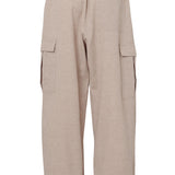 Washi Wool Cargo Trousers (UNISEX) /BEIGE /F