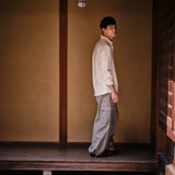 Washi Wool Cargo Trousers(UNISEX) / GRAY/ F
