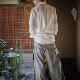 Washi Wool Cargo Trousers(UNISEX) / GRAY/ F