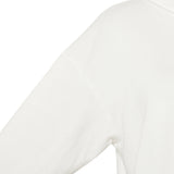 和紙コットンクロップドフーディ -Off White