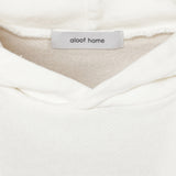 和紙コットンクロップドフーディ -Off White