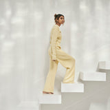Wool rib all in one - Yellow