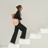 Wool rib all in one - Black