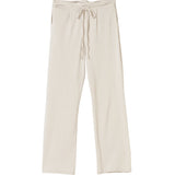 Washi waist side slit pants - Off White