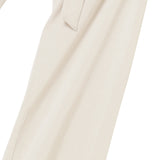Washi waist side slit pants - Off White