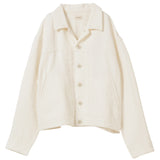 和紙デニム ジャケット(UNISEX)  - White