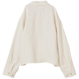 和紙デニム ジャケット(UNISEX)  - White