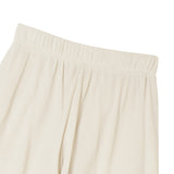 Washi Cupro Flare layered shorts - Off White