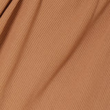 Washi Cupro Flare layered shorts - Camel