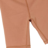Washi Cupro Flare layered shorts - Camel