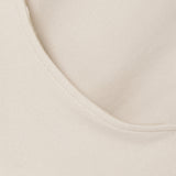 Washi ponch Neck layered Bra tops - Off White