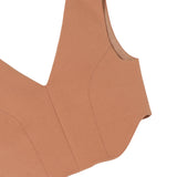 Washi ponch Princess line fit Bra tops - Camel