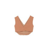 Washi ponch Princess line fit Bra tops - Camel