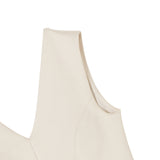 Washi ponch Princess line fit Bra tops - Off White