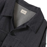 和紙デニム ジャケット (UNISEX) - Indigo
