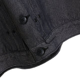 和紙デニム ジャケット (UNISEX) - Indigo
