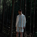 Washi Muslin Tailored Jacket - Off White