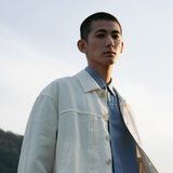和紙デニム ジャケット(UNISEX)  - White