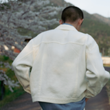 和紙デニム ジャケット(UNISEX)  - White