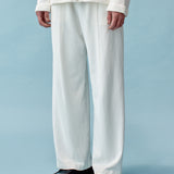 Washi Cotton Wide Trousers - Off White