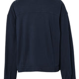 Washi Blend Relaxed Jacket - Navy