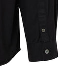 Washi Blend Relaxed Fit Shirt (UNISEX) - Black
