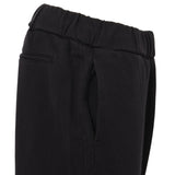 Washi Blend Tapered Trousers - Black