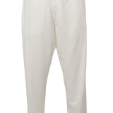 Washi Blend Tapered Trousers - Off White