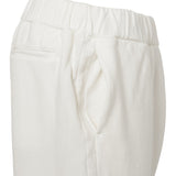 Washi Blend Tapered Trousers - Off White