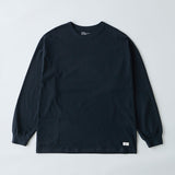 7.3oz ORGANIC COTTON L/S POCKET TEE/BLACK 3