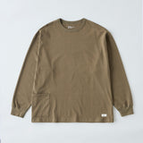 7.3oz ORGANIC COTTON L/S POCKET TEE/OLIVE 2