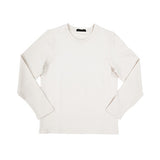 Long Sleeve-T shirt/Off White/S