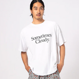 Lunch T-shirt Sometimes Cloudy / WHITE/L