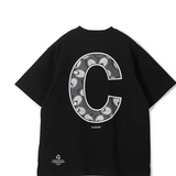 Park T-shirts Back C Print NEW / BLACK/M