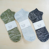 Circular Knot Short Socks Gray S