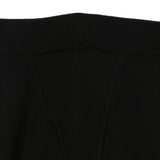 シルクニットバイカーパンツ（made  for all gender）- Black