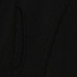 シルクニットバイカーパンツ（made  for all gender）- Black