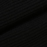 シルクニットバイカーパンツ（made  for all gender）- Black