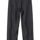 和紙デニム５ポケットパンツ(UNISEX)  - Indigo