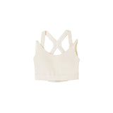 和紙ポンチ ダブルショルダー ブラトップス - Off White