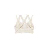 和紙ポンチ ダブルショルダー ブラトップス - Off White